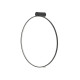 Люстра Nowodvorski 10815 Circolo LED M 1x21W 3000K 660Lm IP20 Чорна (10815)