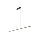 Люстра Nowodvorski 10847 Bar LED S 1x21W 4000K 1300Lm IP20 Чорна (10847)