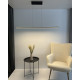 Люстра Nowodvorski 10847 Bar LED S 1x21W 4000K 1300Lm IP20 Чорна (10847)