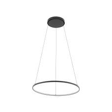 Люстра Nowodvorski 10862 Circolo LED M 1x21W 4000K 700Lm IP20 Чорна (10862)