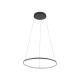 Люстра Nowodvorski 10862 Circolo LED M 1x21W 4000K 700Lm IP20 Чорна (10862)