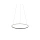 Люстра Nowodvorski 10862 Circolo LED M 1x21W 4000K 700Lm IP20 Чорна (10862)