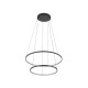 Люстра Nowodvorski 10864 Circolo LED 2x35W 4000K 1300Lm IP20 Чорна (10864)