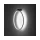 Люстра Nowodvorski 10865 Circolo LED M 1x21W 4000K 700Lm IP20 Чорна (10865)