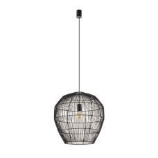 Підвісний світильник, люстра Nowodvorski 11167 Haiti M E27 1x25W IP20 Чорний (11167)