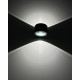 Вуличний світильник Nowodvorski 11370 Nel II Led 2x5W 3000K 880Lm IP54 Чорний (11370)