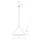 Люстра Nowodvorski 11483 Zenith L GU10 1x20W IP20 Теракотова (11483)