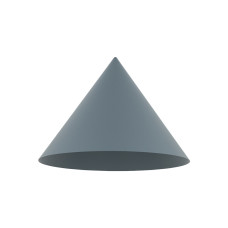 Плафон Nowodvorski Cameleon 11504 Zenith L GU10 1x10W IP20 Світло-синій (11504)