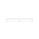 Світлодіодна лампочка Nowodvorski 7501 Tube T8 1x16W 3000K 2300Lm Transparent (7501)