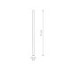 Плафон Nowodvorski Cameleon 10253 Laser 750 Chocolate G9 1x10W IP20 (10253)