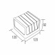 Світильник світлодіодний фасадний CUBE-G настінний Horoz Electric
