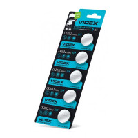 Батарейка літієва Videx CR2032 5шт BLISTER CARD (CR2032 5pc)
