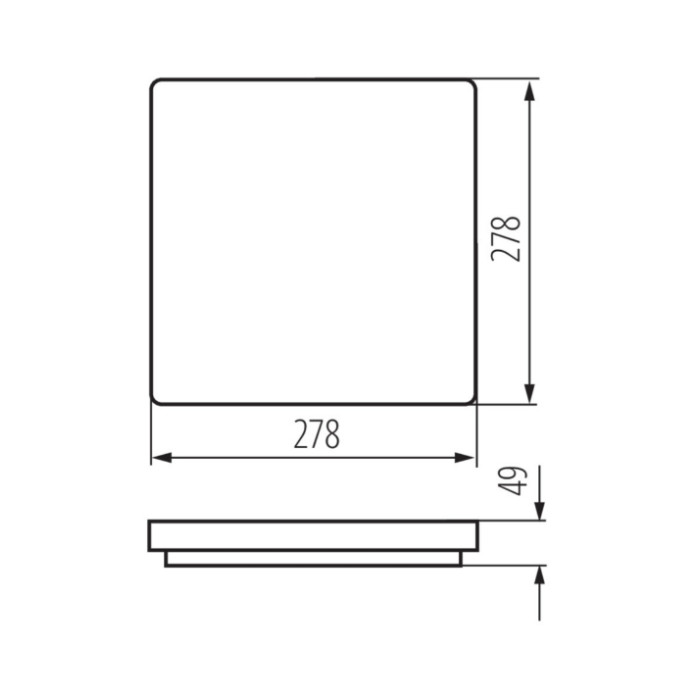 Вуличний світильник Kanlux 26443 Varso led 18w-nw-l