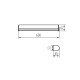 Вуличний світильник Kanlux 26700 Rolso LED IP44 15W-NW