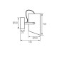 Бра Kanlux 36262 Larata E27 5W IP20