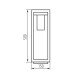 Вуличний світильник Kanlux 34985 Vimo E27 1x15W IP44