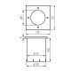 Вуличний світильник Kanlux 36431 Berg GU10 1x7W IP67
