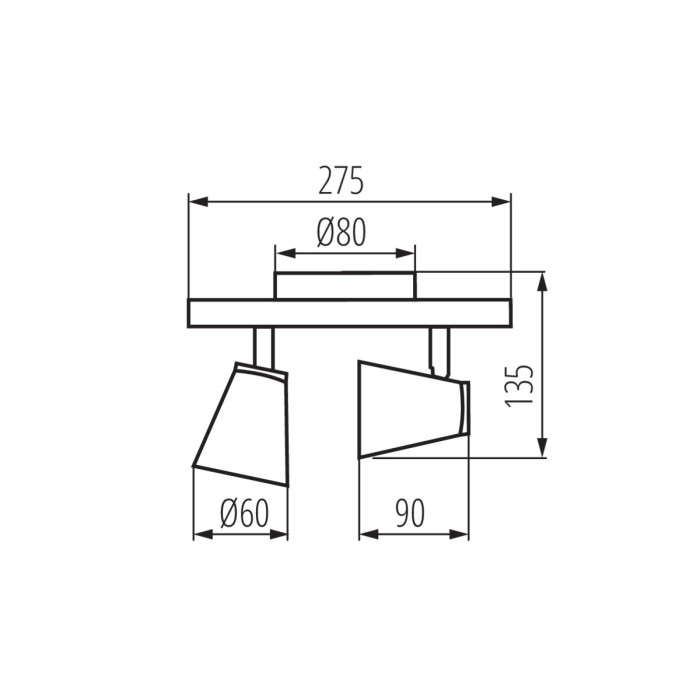 Спот Kanlux 28762 Enali EL-2I W