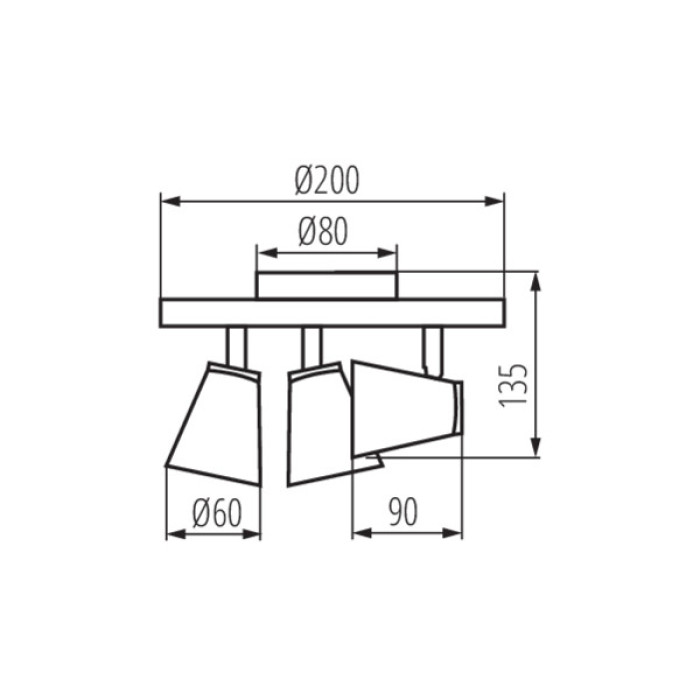Спот Kanlux 28764 Enali EL-3O W