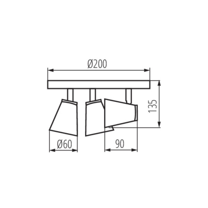 Спот Kanlux 28765 Enali EL-3O B