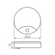 Стельовий світильник Kanlux 26520 Sanso led 15w-nw-se