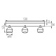 Спот Kanlux 33676 Galoba GU10 3x35W IP20