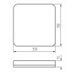 Стельовий світильник Kanlux 37297 Iper Led 1x35W 4000K 4200Lm IP65 Wh