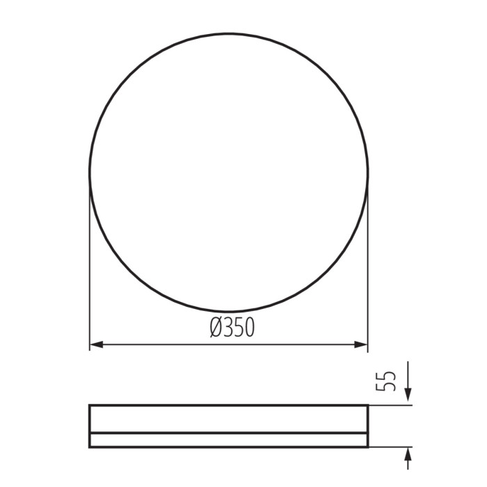 Стельовий світильник Kanlux 37301 Iper Led 1x35W 4000K 4200Lm IP65 Wh