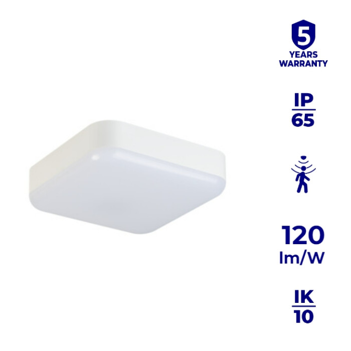 Стельовий світильник Kanlux 37302 Iper Led 1x10W 4000K 1200Lm IP65 Wh