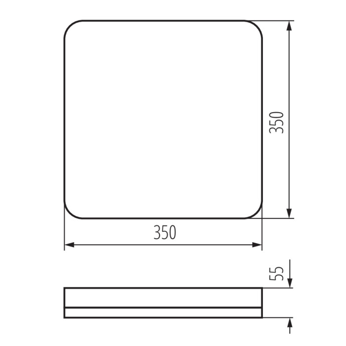 Стельовий світильник Kanlux 37305 Iper Led 1x35W 4000K 4200Lm IP65 Wh