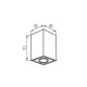 Точковий світильник Kanlux 25477 Gord GU10 1x10W IP20