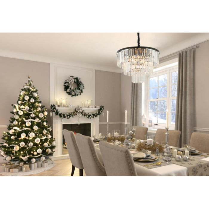 Люстра Nowodvorski Cristal E14 9x40W IP20 Bl (7616)