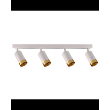 Спот Goldlux 323620 Arras GU10 4x10W IP20 WH (052083)