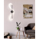 Бра, настінний світильник Goldlux 329097 Emma Led 1x19W 4000K 2230Lm IP20 Bk (094746)