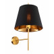 Бра, настінний світильник Goldlux 325839 Elena E27 1x20W IP20 Bk (091590)