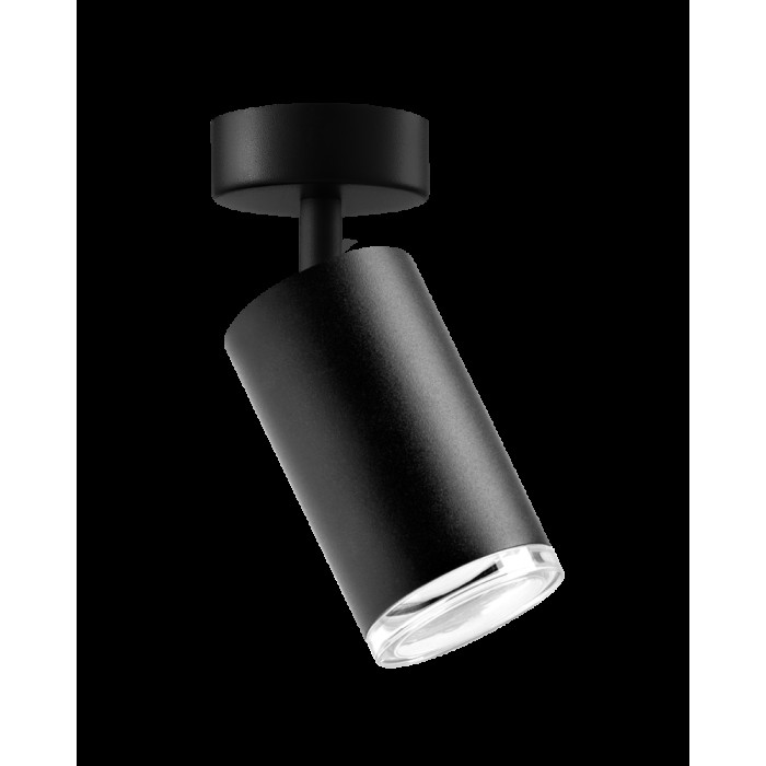 Спот Goldlux 324702 Turyn GU10 1x10W IP20 BK (059855)