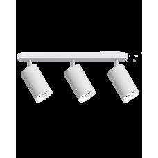 Спот Goldlux 324801 Turyn GU10 3x10W IP20 WH (059852)