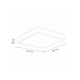 Світильник стельовий Goldlux 327314 Kazimierz E27 2x20W IP20 Bk (094350)