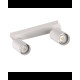 Спот Goldlux 322289 Paris GU10 2x10W IP20 WH (051594)