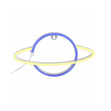 Бра, настінний світильник Goldlux 327123 Neon Planet Led 1x3W USB 5V DC 1A IP20 Wh (091598)