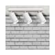 Спот Goldlux 324801 Turyn GU10 3x10W IP20 WH (059852)