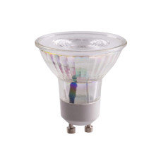 Світлодіодна лампочка Goldlux 328243 GU10 4.5W 4000K 450Lm IP20 Прозора (095373)