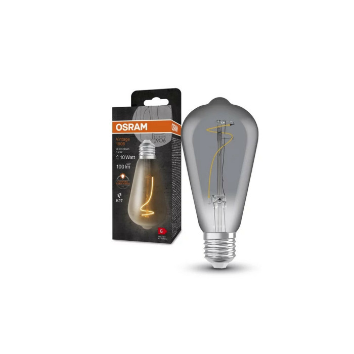Лампочка Osram 4099854091353 Led Vintage 1906 E27 3.4W 1800K 100Lm IP20 (066548)