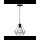 Підвісний світильник Goldlux 314611 Vigo E27 1x20W IP20 BK (014352)