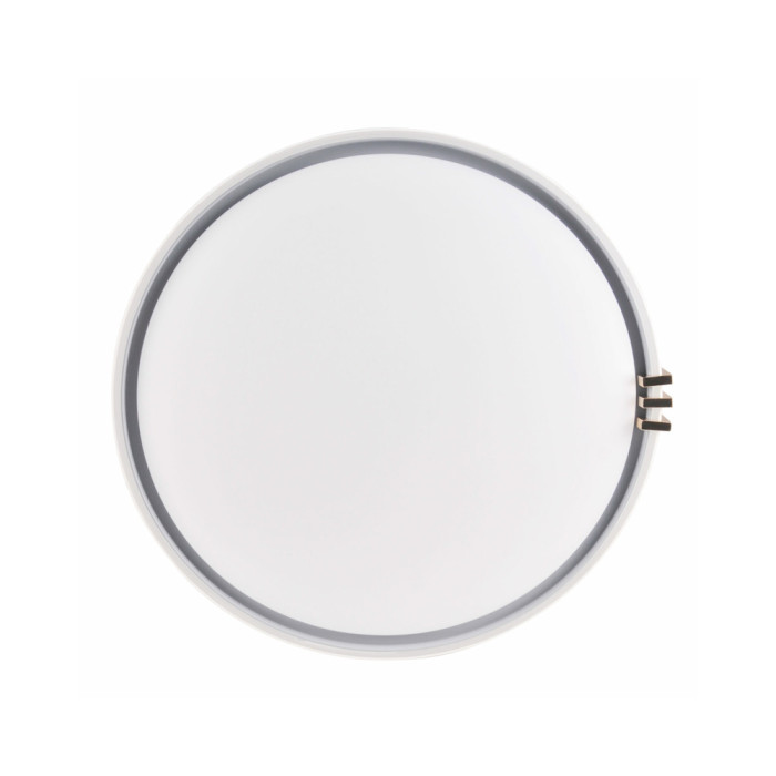 Люстра із пультом світлодіодна, стельовий світильник Goldlux 328847 Arletta 40 Led 1x48W 3000K-6000K 5200Lm IP44 Сірий (095406)