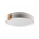 Люстра із пультом світлодіодна, стельовий світильник Goldlux 328847 Arletta 40 Led 1x48W 3000K-6000K 5200Lm IP44 Сірий (095406)