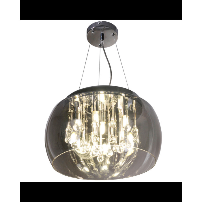 Підвісний світильник, люстра Goldlux 310613 Romeo G9 6x8W IP20 Хром (014351)