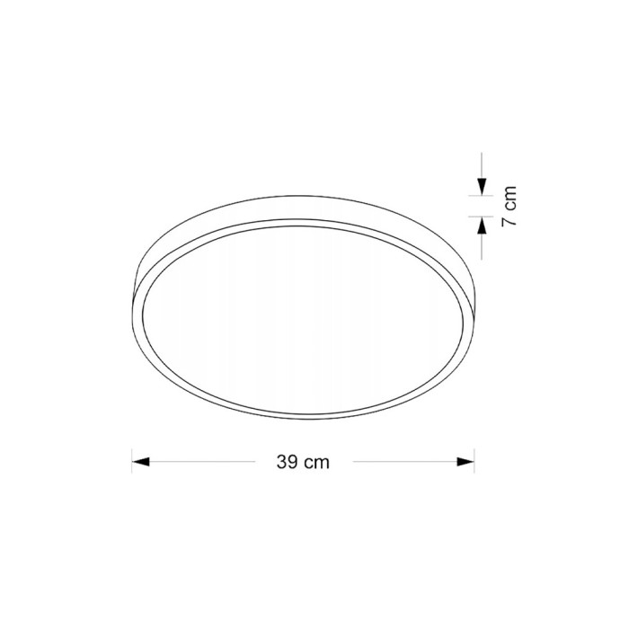 Стельовий світильник Goldlux 318008 Kern Led 1x24W 4000K 2500Lm IP20 Gold (047382)