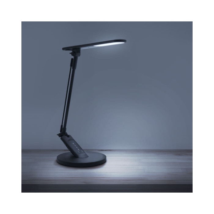 Настільна лампа Goldlux 324993 Optimum Led 1x7W IP20 BK (059841)