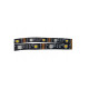 Світлодіодна стрічка Goldlux 321336 Led RGB 2x8W 3000K 55Lm IP20 BK (059951)